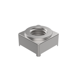DIN 928 Square Weld Nut, M4, Plain (92804)