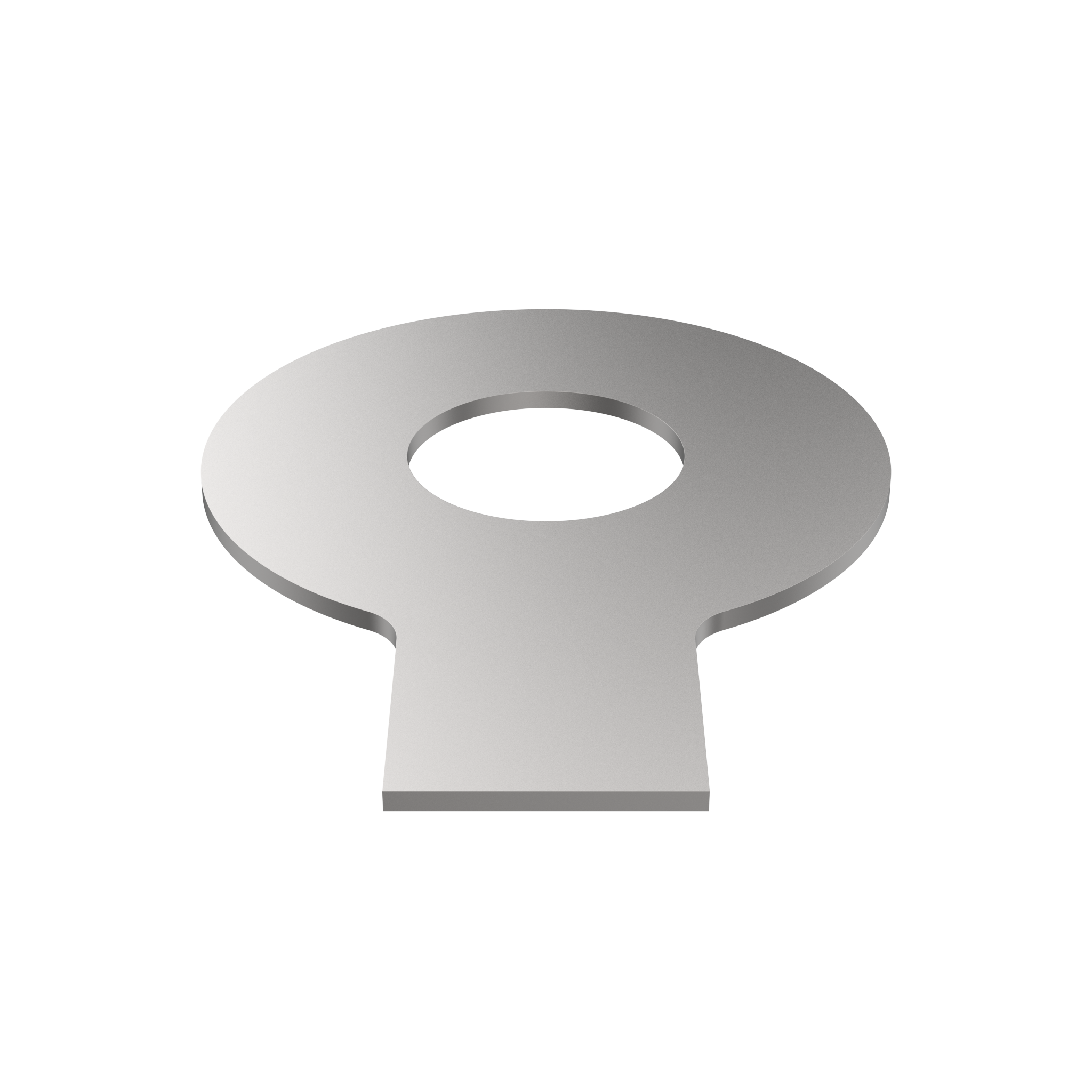 DIN 93 Tab Washer with Long Tab, Steel, 10.5 mm, Plain (93105)