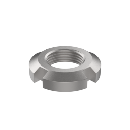 DIN 981 Slotted Round Lock Nut, 350 N/mm2, M30 x 1.5, Zinc Plated (9810301501)