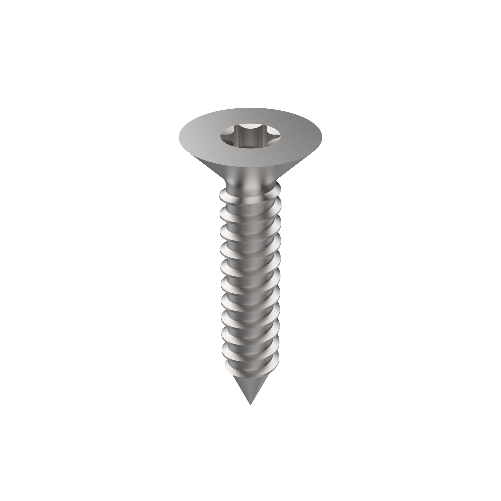 ISO 14586-C Flat Head Sheet Metal Screw with Torx, Stainless A2-20H, ST2.9 x 16 (14586CA229016)