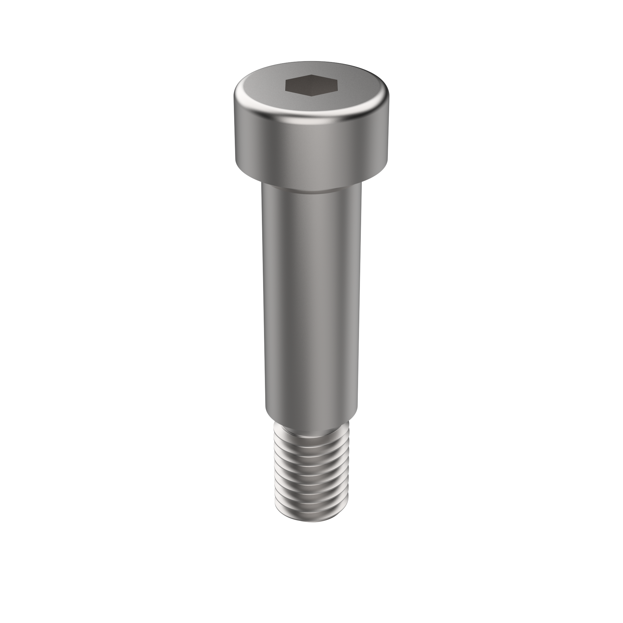 ISO 7379 Rounded Head Shoulder Screw with Hex Drive, Stainless A2-70, shoulder Ø6 f9 x M5 x 20 (7379A205020)