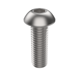 ISO 7380-1 Button Head with Hex Drive, Stainless A2, M16 x 35 (7380A216035)