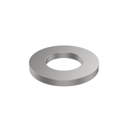 ISO 8738 Round Flat Washer, Steel, 24 x 37 x 4 mm, Zinc Plated (873824ZN8CNT2)