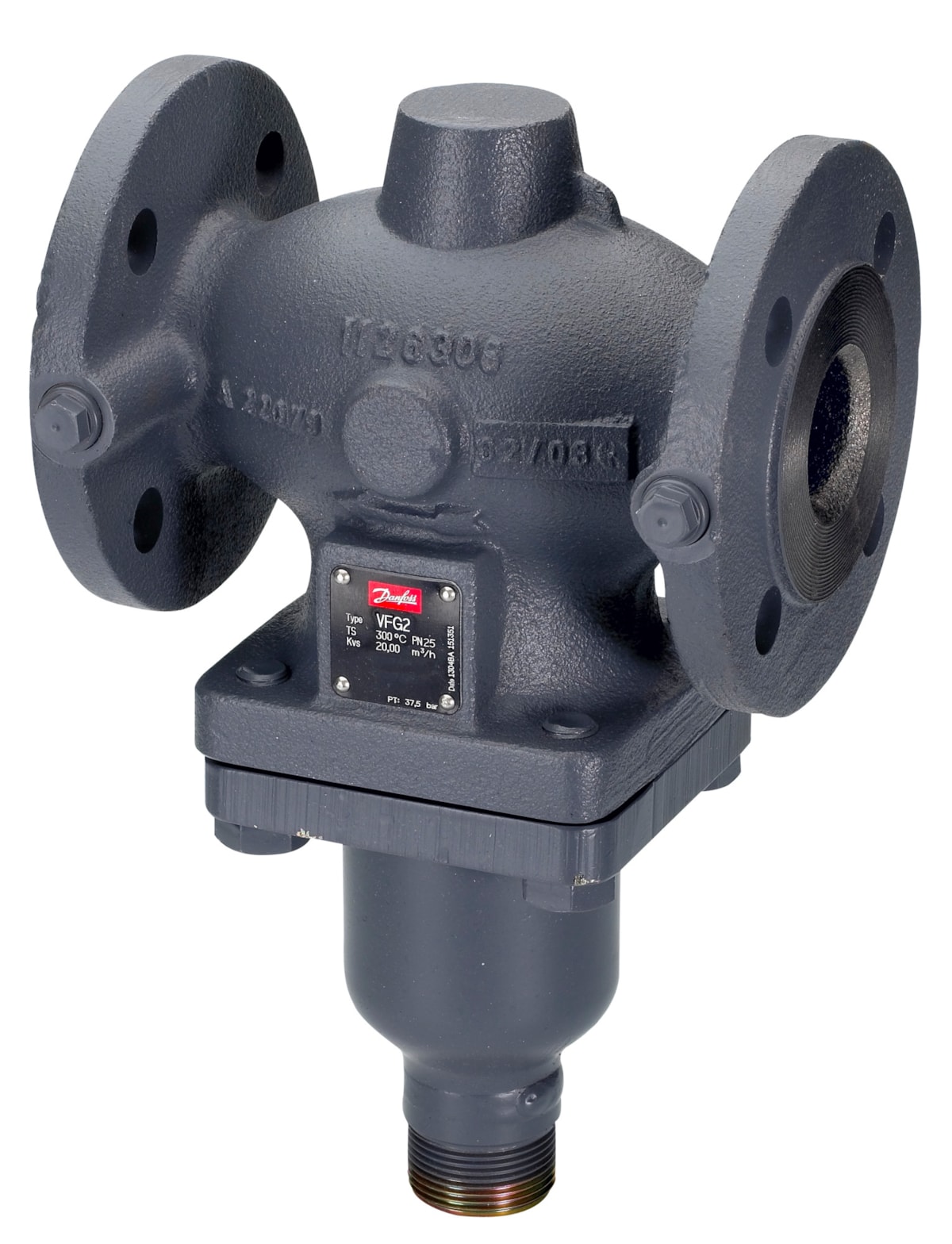 Danfoss VFG 2 Globe Valve Body DN15 PN 16 Kvs 4 m³/h (2-Way flanged)