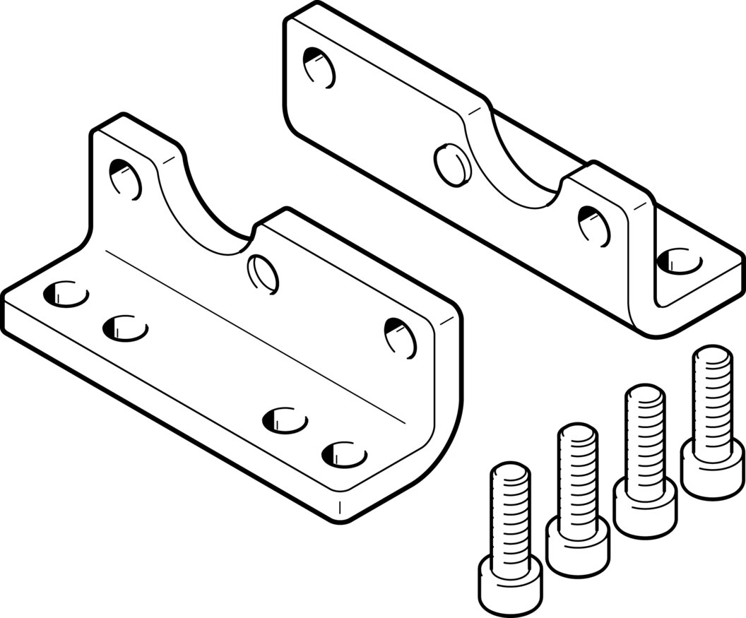 Festo HPC-63 Foot mounting