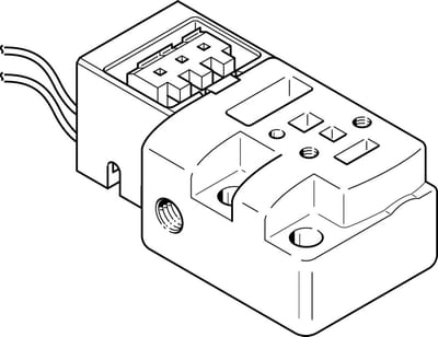 Festo MHP1-AS-2-M3-PI Individual sub-base