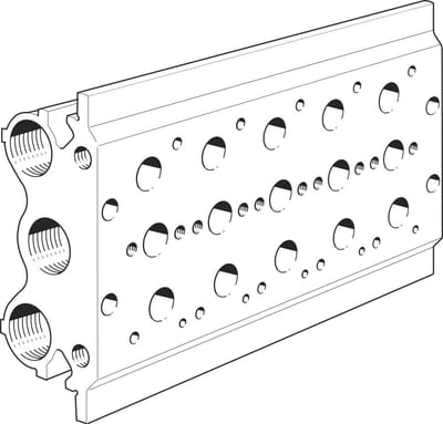 Festo PRS-3/8-5-B Manifold block