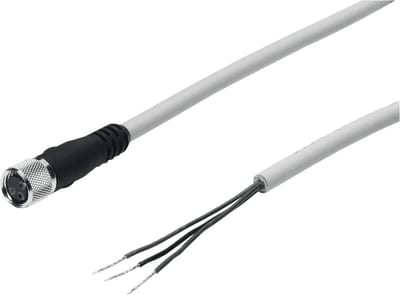Festo SIM Connection Cable - 5M, SIM-M8-3GD-5-PU