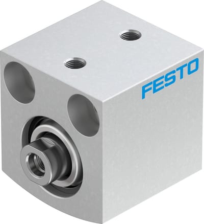 Festo ADVC Short stroke cylinder - 20mm, M5, 10mm, ADVC-20-10-I-P
