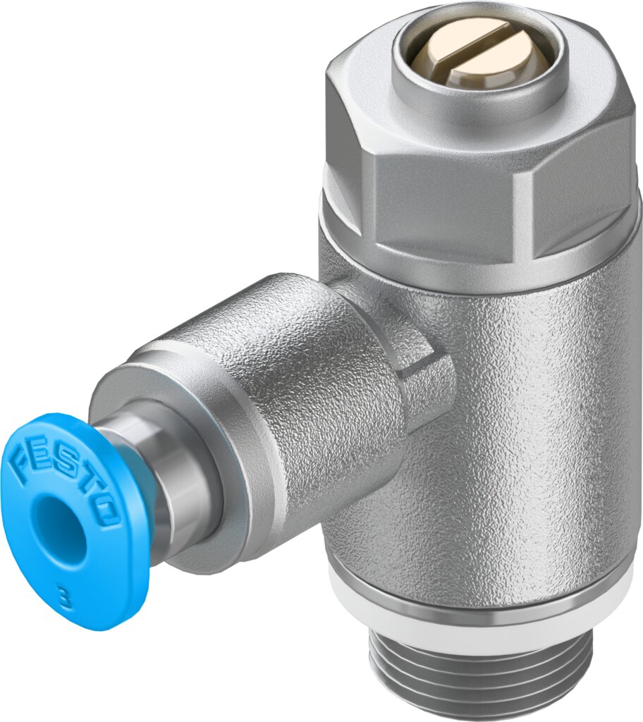 Festo GRLA-1/8-QS-3-D One-way flow control valve