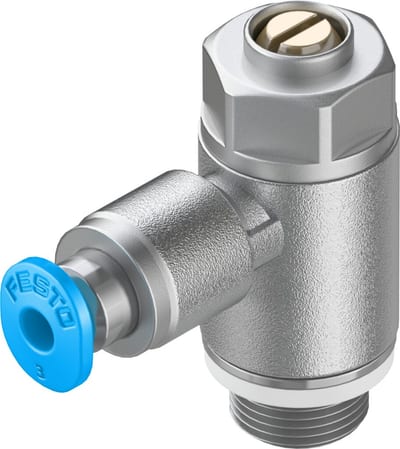Festo GRLA-1/8-QS-3-D One-way flow control valve