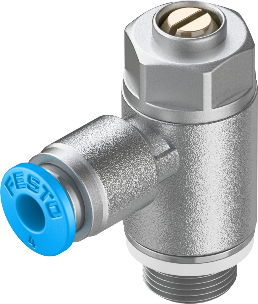 Festo GRLA-1/8-QS-4-D One-way flow control valve
