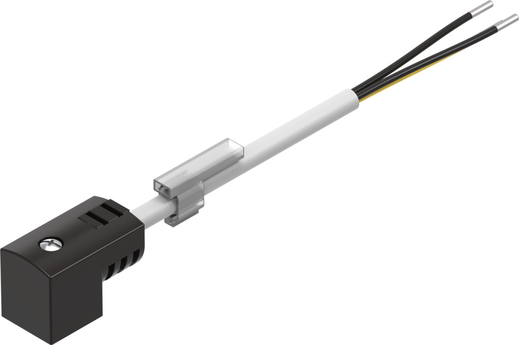 Festo KMEB-1-24-2.5-LED Plug socket with cable