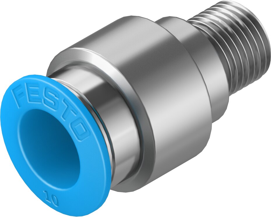 Festo QS-1/8-10-I Push-in fitting