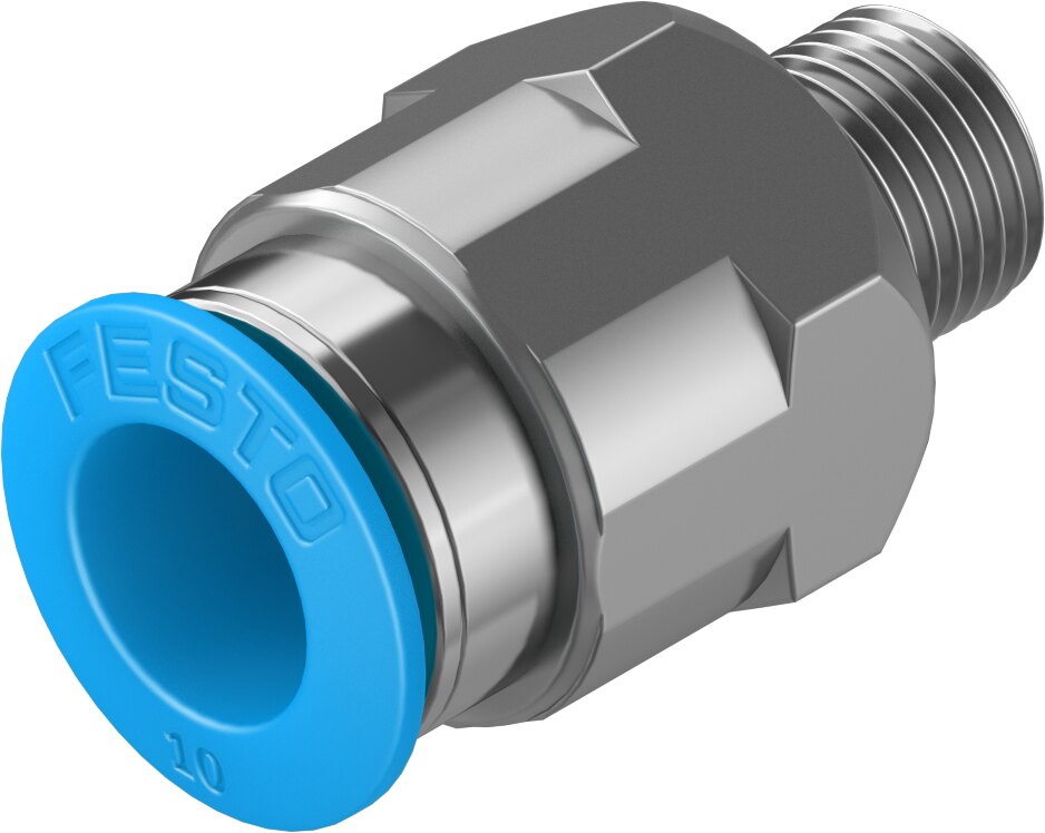 Festo QS-1/8-10 Push-in fitting