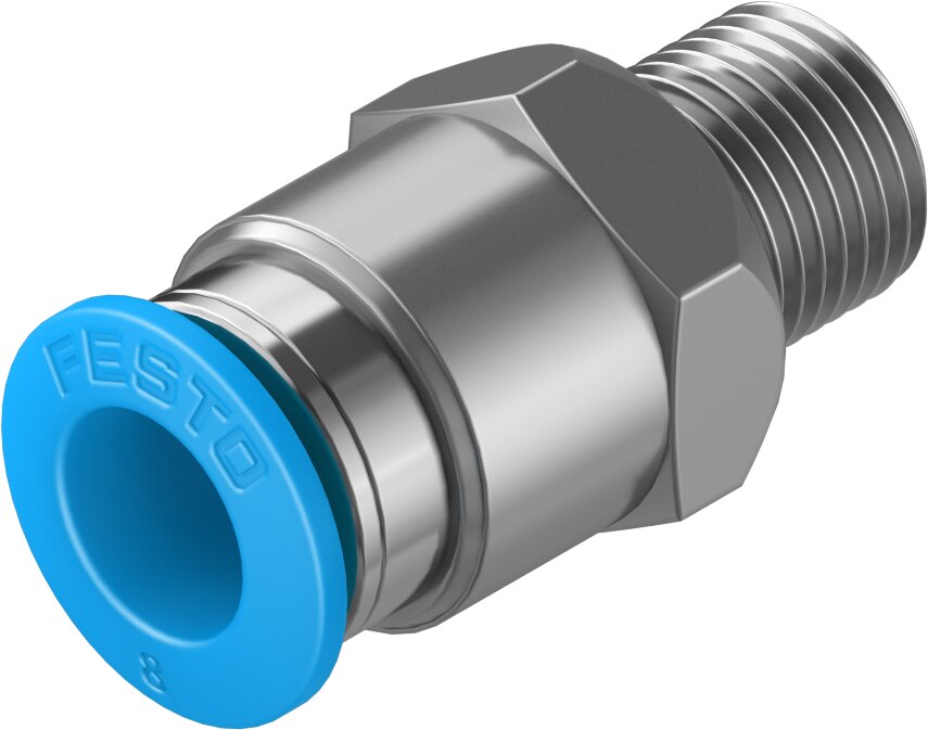 Festo QS-1/8-8 Push-in fitting