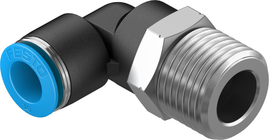 Festo QSL-1/2-10 Push-in L-fitting