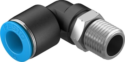 Festo QSL-1/4-10 Push-in L-fitting