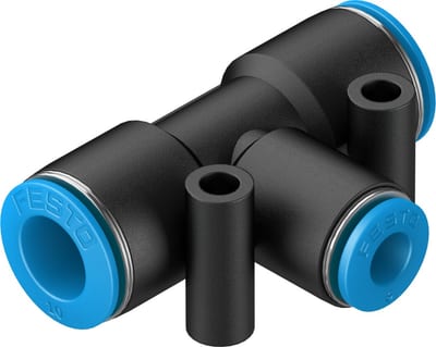 Festo QST-10-6 Push-in T-connector