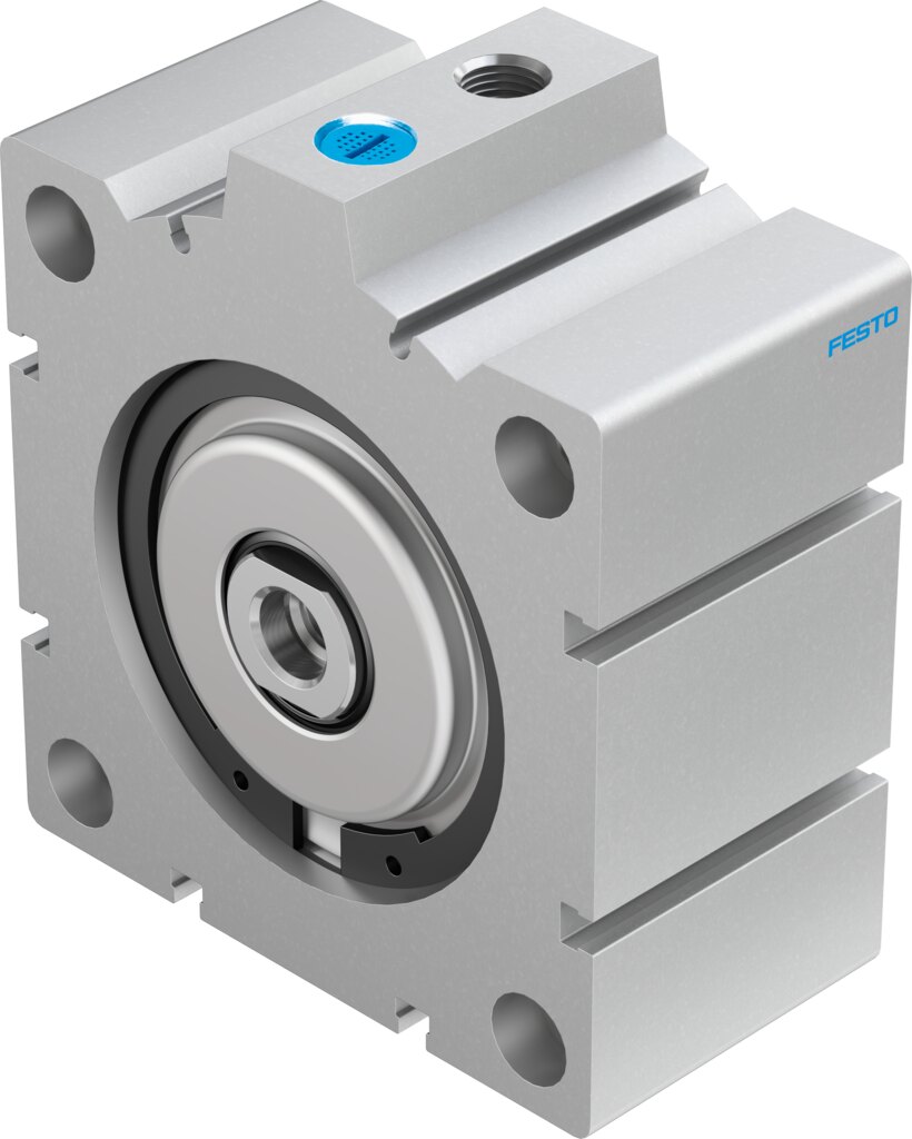 Festo AEVC Short stroke cylinder - 100mm, G1/4, 10mm, AEVC-100-10-I-P