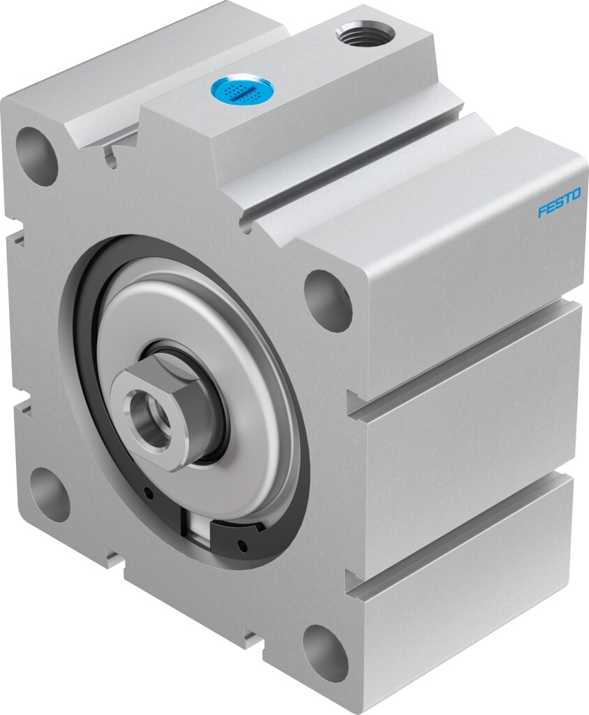 Festo AEVC Short stroke cylinder - 100mm, G1/4, 10mm, AEVC-100-10-I-P-A