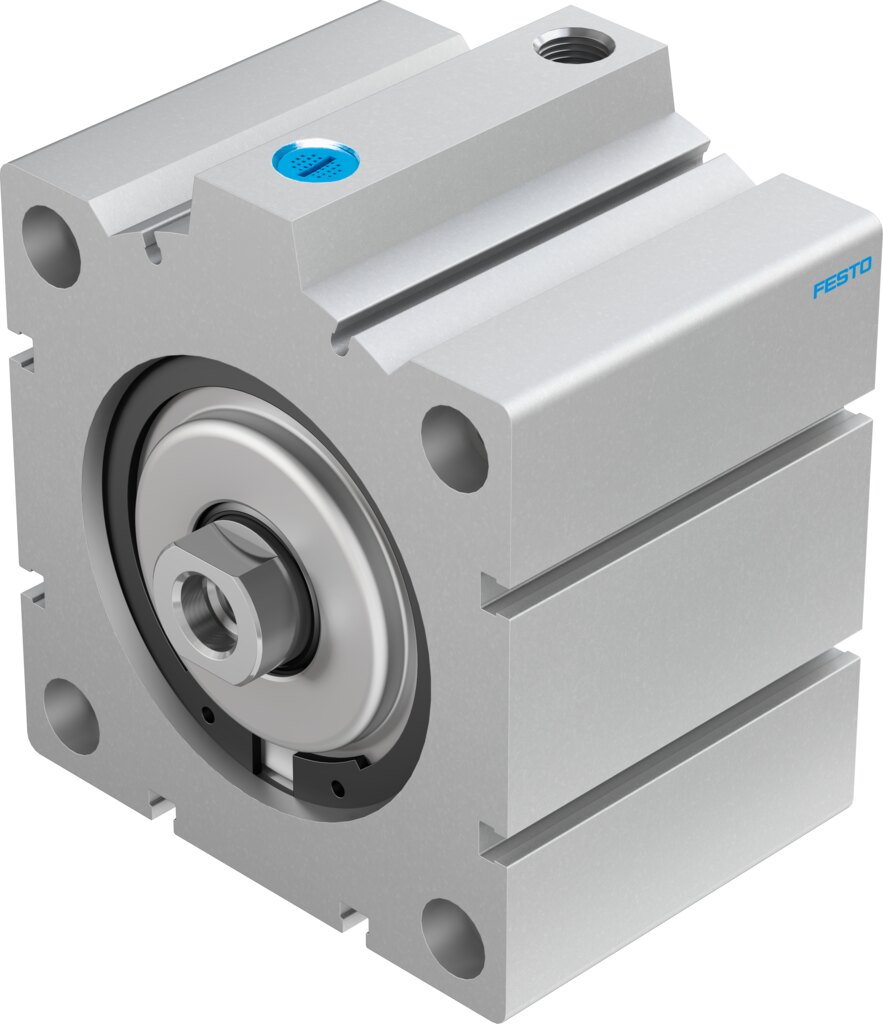Festo AEVC Short stroke cylinder - 100mm, G1/4, 25mm, AEVC-100-25-I-P-A