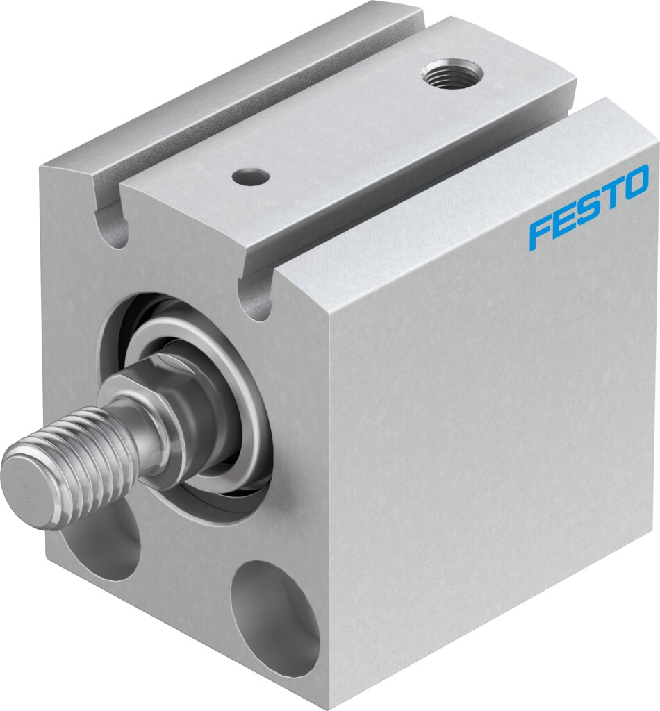 Festo AEVC Short stroke cylinder - 20mm, M5, 5mm, AEVC-20-5-A-P-A