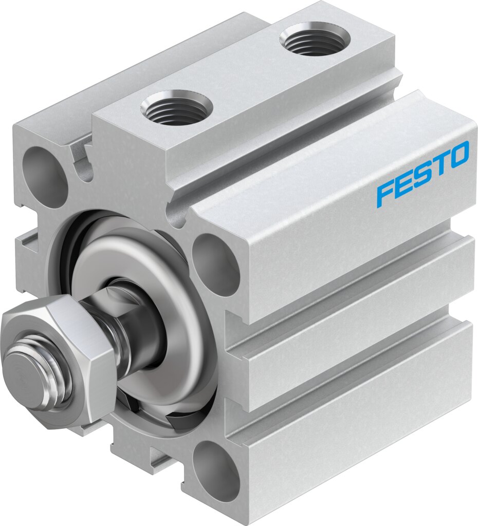 Festo ADVC Short stroke cylinder - 32mm, G1/8, 15mm, ADVC-32-15-A-P