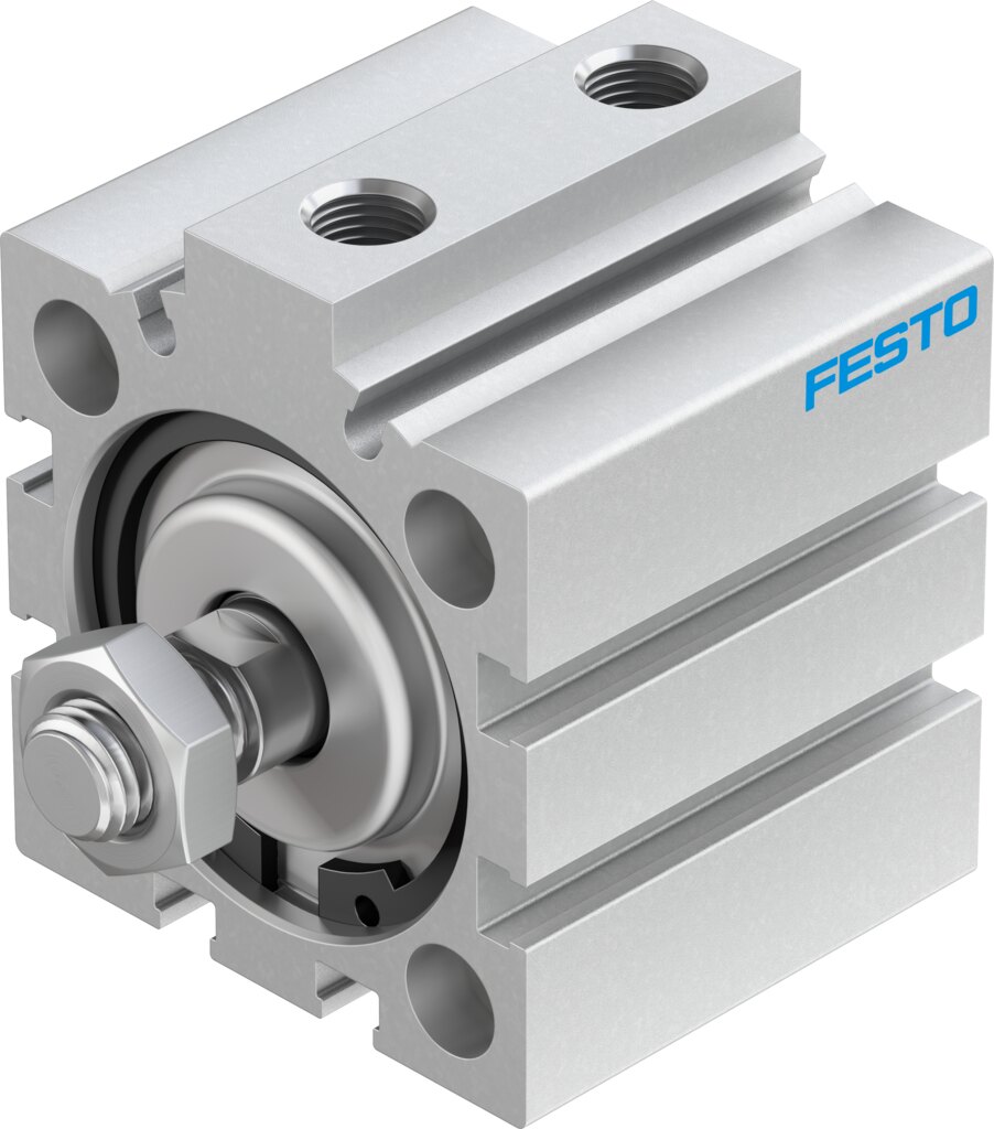 Festo ADVC Short stroke cylinder - 40mm, G1/8, 10mm, ADVC-40-10-A-P-A