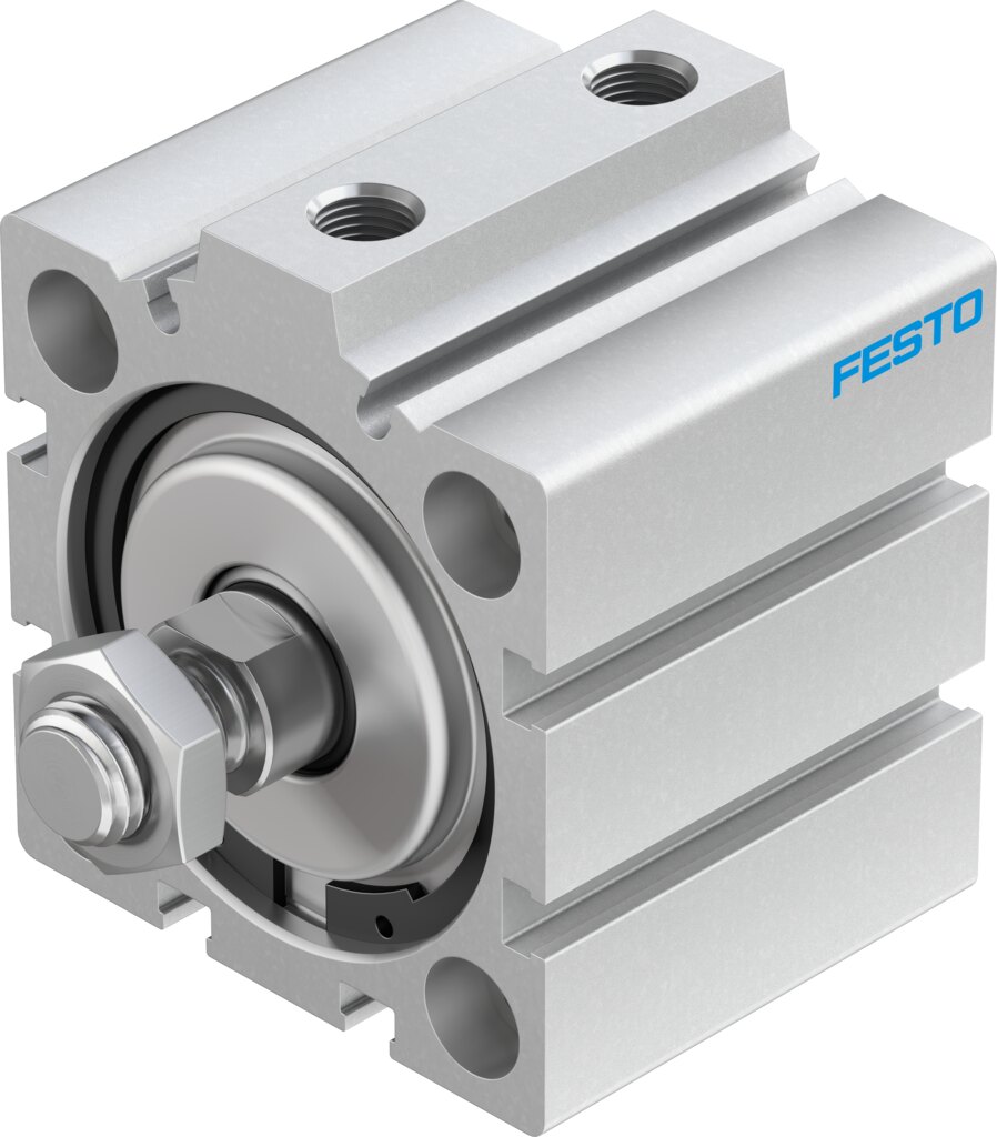Festo ADVC Short stroke cylinder - 50mm, G1/8, 20mm, ADVC-50-20-A-P