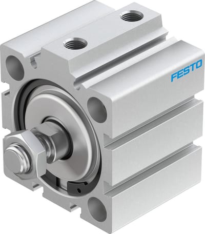 Festo ADVC Short stroke cylinder - 50mm, G1/8, 20mm, ADVC-50-20-A-P