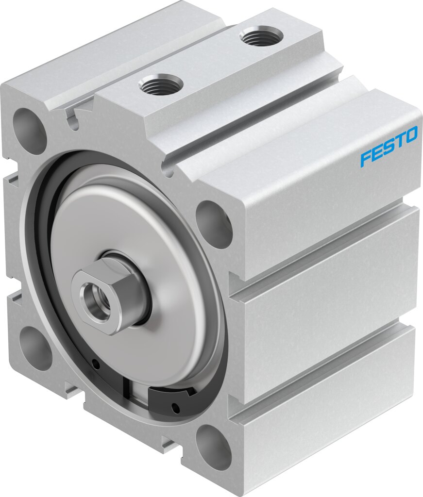 Festo ADVC Short stroke cylinder - 63mm, G1/8, 15mm, ADVC-63-15-I-P
