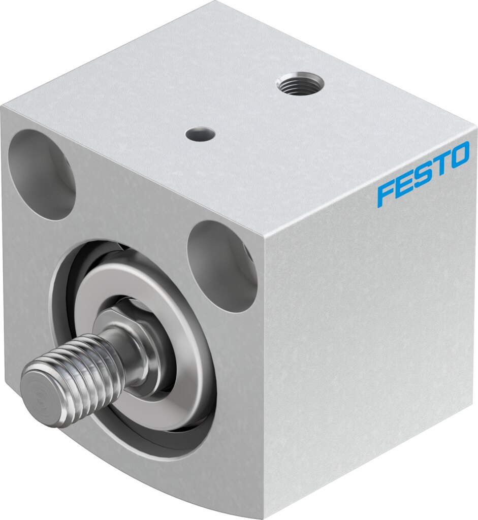 Festo AEVC Short stroke cylinder - 25mm, M5, 10mm, AEVC-25-10-A-P