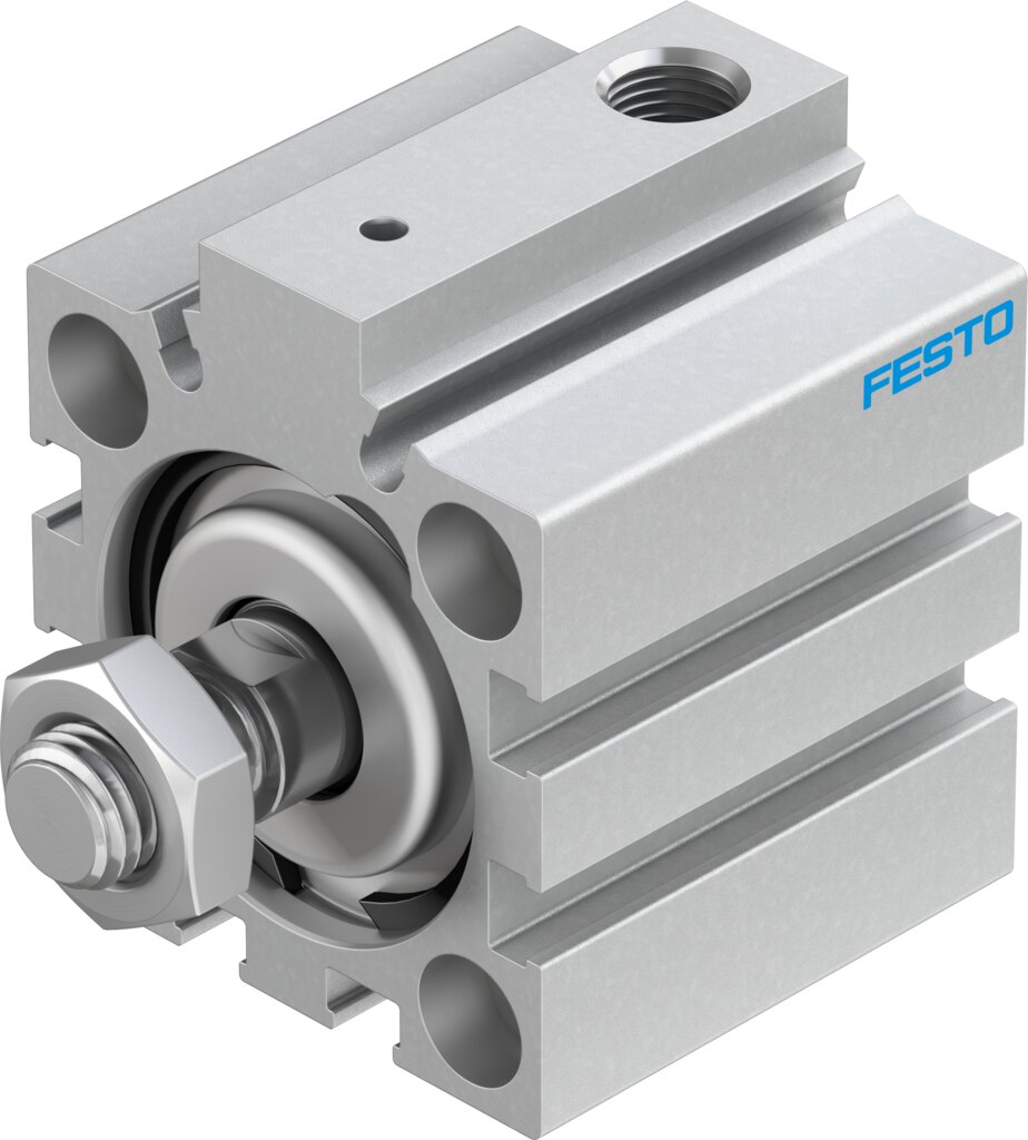 Festo AEVC Short stroke cylinder - 32mm, G1/8, 10mm, AEVC-32-10-A-P-A
