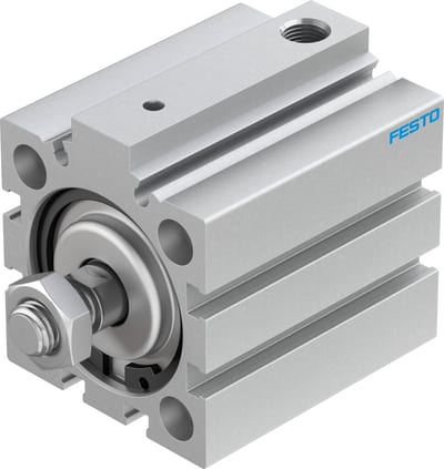 Festo AEVC Short stroke cylinder - 40mm, G1/8, 25mm, AEVC-40-25-A-P-A