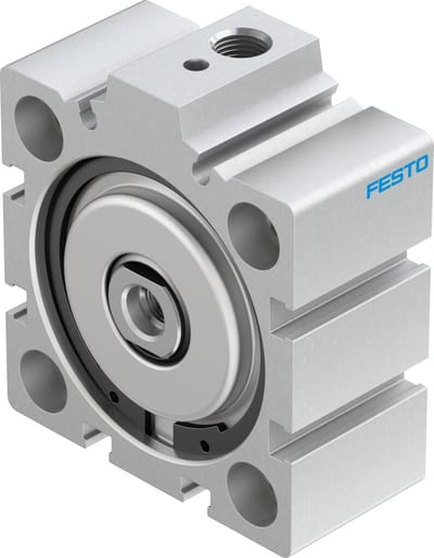 Festo AEVC Short stroke cylinder - 50mm, G1/8, 10mm, AEVC-50-10-I-P