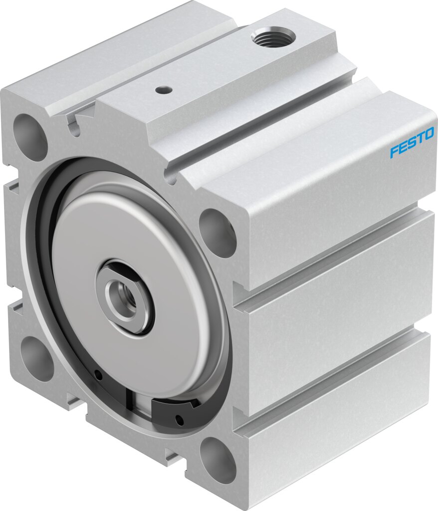 Festo AEVC Short stroke cylinder - 63mm, G1/8, 25mm, AEVC-63-25-I-P