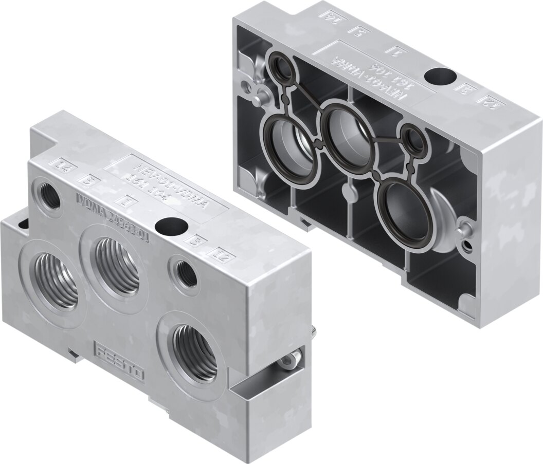 Festo NEV-01-VDMA End plate kit
