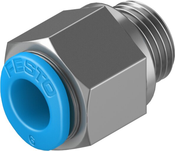 Festo QSM-G1/8-6 Push-in fitting