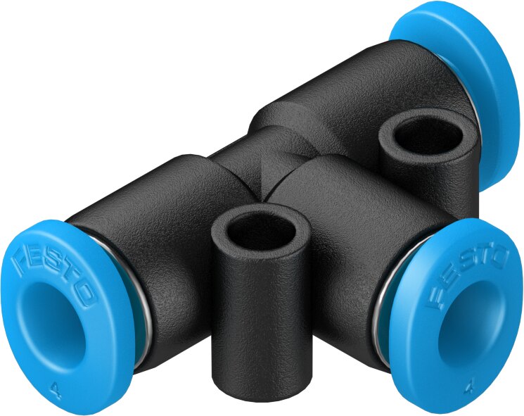 Festo QSMT-4 Push-in T-connector