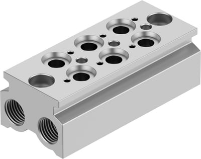 Festo CPE18-3/2-PRS-3/8-3 Manifold block