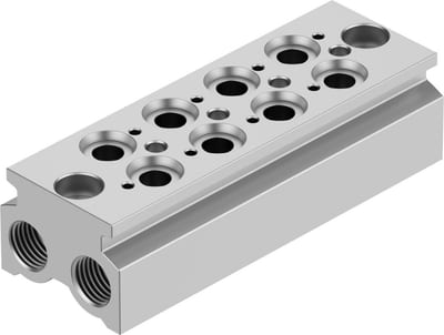 Festo CPE18-3/2-PRS-3/8-4 Manifold block