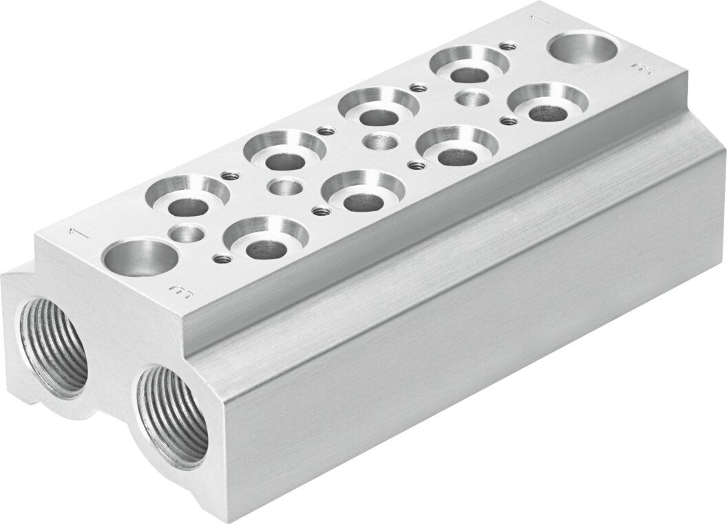 Festo CPE10-3/2-PRS-1/4-4-NPT Manifold block