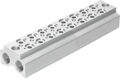 Festo CPE14-3/2-PRS-3/8-8 Manifold block