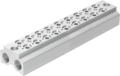 Festo CPE10-3/2-PRS-1/4-9 Manifold block