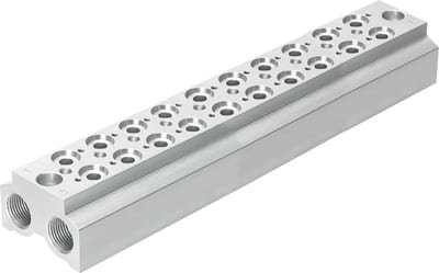 Festo CPE14-3/2-PRS-3/8-10 Manifold block
