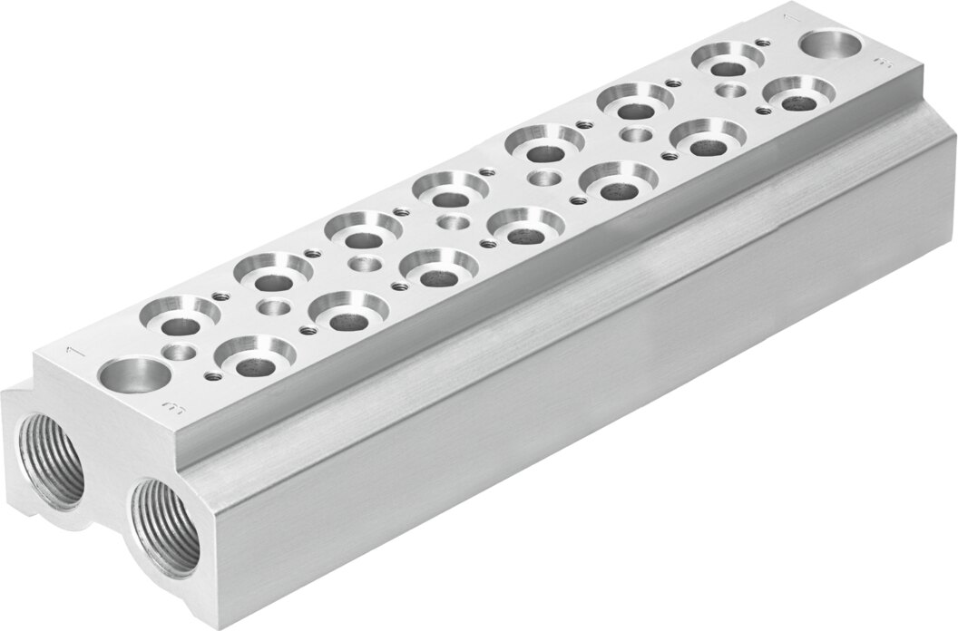 Festo CPE10-3/2-PRS-1/4-7 Manifold block