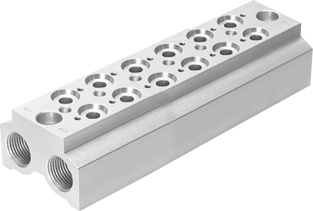 Festo CPE10-3/2-PRS-1/4-6 Manifold block