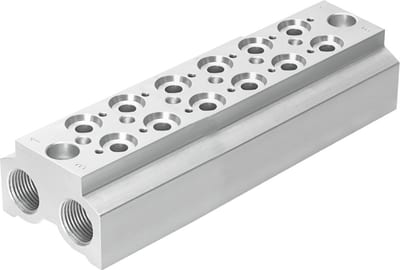 Festo CPE10-3/2-PRS-1/4-6 Manifold block