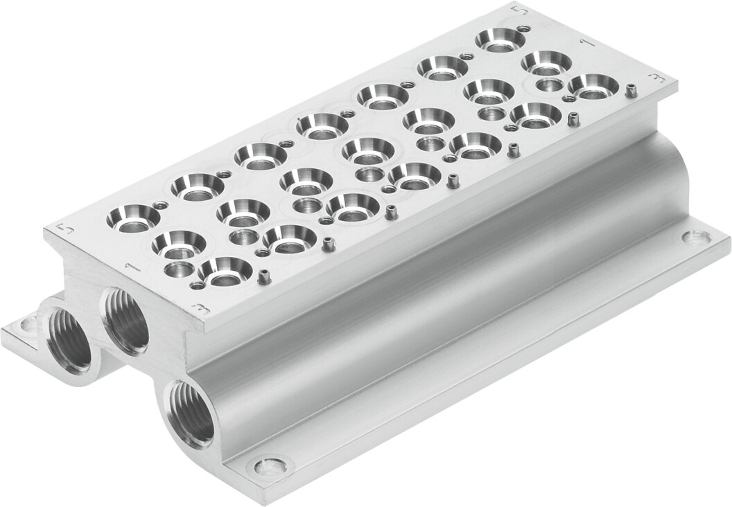 Festo CPE14-PRS-3/8-7 Manifold block